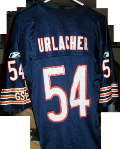 Reebok NFL  replica jersey Chicago Bears linebacker Brian Urlacher #54 size XL Cover