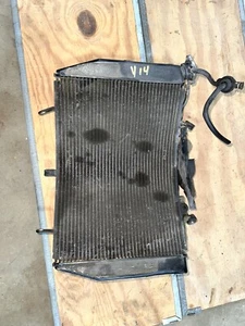 08-16 Yamaha oem YZF R6 Radiator w/ Cooling Fans 2006 2007 R6R - Picture 1 of 4