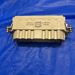 HARTING 09320643101, HEAVY DUTY CONNECTOR INSERT, HAN 64 EEE-F-C, NEW #254700 - Picture 1 of 4