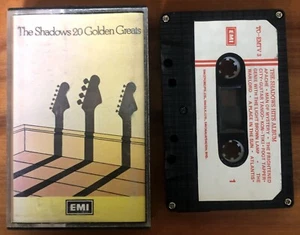 The Shadows 20 Golden Greats - The Hits Album (Cassette Tape, 1960's) TC-EMTV-3 - Picture 1 of 2