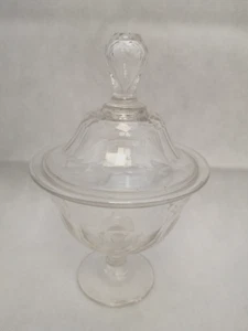 Superbe drageoir en cristal verre ciselé - Bild 1 von 7