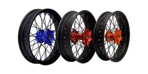 KIT CERCHIO MOTARD KTM 450 SX-F 2007-2025 ANTERIORE 17X3.50 ROSSA - Foto 1 di 1