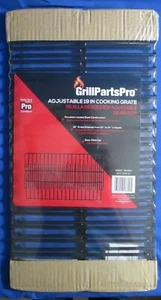 Brinkmann 19" Grill Parts Pro Adjustable Cooking Grate 10 to 14 Porcelain Coated - Picture 1 of 3