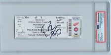 Post Malone Signed Autographed Concert Ticket Stub Posty White Iverson Psa/Dna 