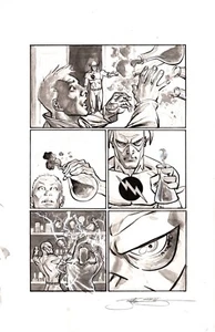 Flashpoint: Reverse Flash #1 Page 7 Original Art by Joel Gomez DC Comics Origin - Picture 1 of 8