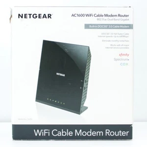NETGEAR C6250 AC1600 KABEL WIFI MODEM ROUTER DOCSIS OTWARTE PUDEŁKO (ISP004084) - Zdjęcie 1 z 4