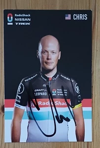 Autogrammkarte,Team RadioShack-Leopard Trek 2013 signiert Chris Horner - Bild 1 von 1