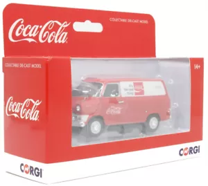 CORGI CLASSICS CC02725 1:43 O GAUGE FORD TRANSIT VAN COCA-COLA - Picture 1 of 4