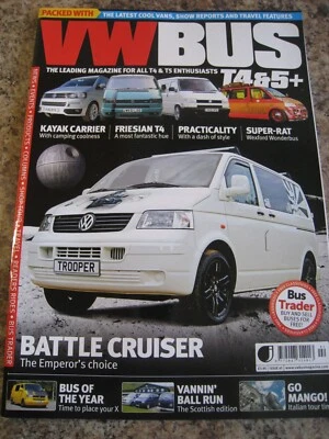 VW BUS MAGAZINE ISSUE 45 KAYAK CARRIER FRIESIAN T4 WEXFORD WONDERBUS ITALIAN TOU - Image 1 of 3
