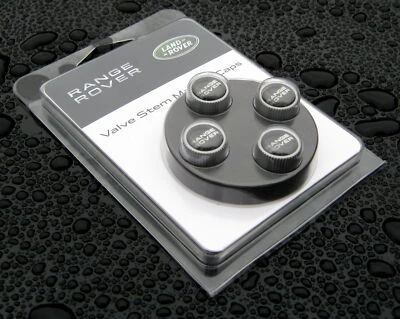 GENUINE Alloy Wheel Valve Dust Caps for Range Rover L322 Vogue x 4  VPLRW0149 - Image 1 of 3