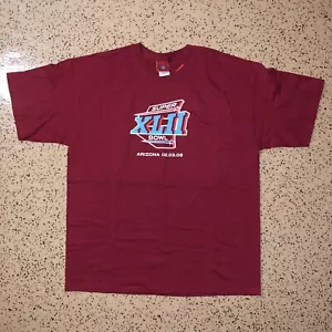 NFL SuperBowl XLII Arizona 02.03.08 Shirt - NEU mit Etikett - XL - Bild 1 von 5