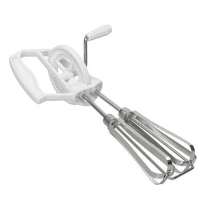 Rotierender Handschneebesen Handmixer Schlägermixer Kuchen Eier Saucen einfache Kontrolle - Bild 1 von 3