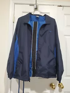 Athletic Works Mens 2PC Full Zip/Ankle Zip Track Suit Blue/Black Mens XL - Picture 1 of 11