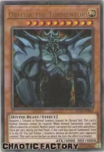 YUGIOH KICO-EN064 Obelisk the Tormentor Ultra Pharoh's rare 1st Edition NM - Picture 1 of 1