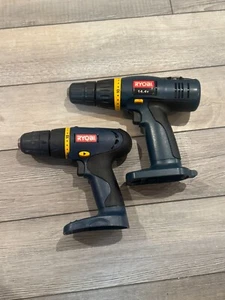 Ryobi 14.4V HP1442M and HP412 12V 3/8" Keyless Cordless Drills - No Battery - Picture 1 of 2