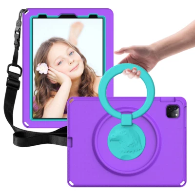 2025 NEW Kids-Proof Rotating Stand Case For iPad 7th 8th 9th 10th 11th Gen A16 - Image 1 of 4