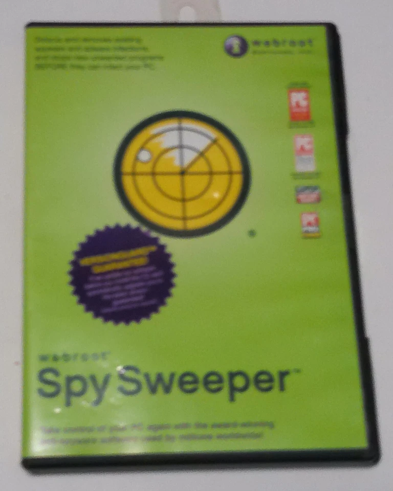 Spy Sweeper {2003-2005 Webroot Software Inc., Windows '98.2000, XP, Me - Image 1 of 1