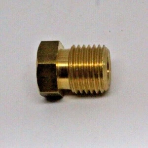 Raccord Laiton M12 x 1,25 Mâle pour tube 6,35mm pour système de freinage - Picture 1 of 9