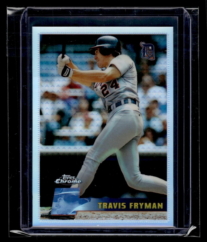 1996 Topps Chrome Refractor #60 Travis Fryman Tigers *ICONIC SET* — 第 1/2 张图片
