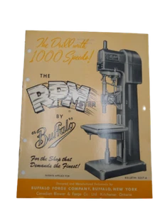 Buffalo Forge Company - RPMSTER Bulletin 3257-A - Bild 1 von 2