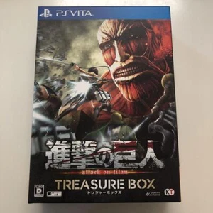 VITA Attack on Titan TREASURE BOX Shingeki no Kyojin Game From Japan - Picture 1 of 1