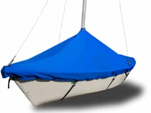 Velero Vagabond 14 - Barco Mástil Cubierta Pico - Poliéster Azul Real - Imagen 1 de 1