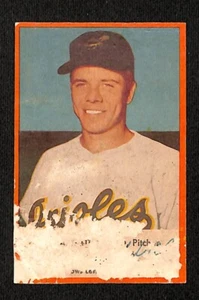 1954 Esskay Meats Baltimore Orioles MLB Dick Littlefield POOR 7235 - Picture 1 of 3