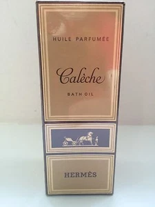 Caleche BATH OIL by HERMES 1.0 oz/ 30 ml Vintage in Box "RARE" - Picture 1 of 6