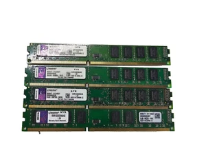 16GB Kingston 4GB (4x4GB) 1333MHz DDR3 DIMM RAM Matching Set, Tested - Picture 1 of 2