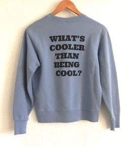 Uniqlo UT Sweatshirt Peanuts Snoopy " What's Cooler than Being Cool?" Size 2XS - Picture 1 of 9