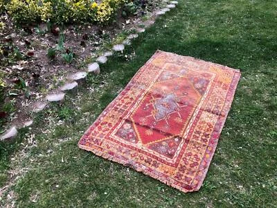 Anatolian Rug, Oriental Rug, 2.9x4.5 ft Small Rug, Vintage Rugs, Turkish Rugs - Image 1 of 4