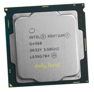 Intel Pentium Dual-Core G4560 3.5 GHz LGA1151 2 cores SR32Y CPU Processor 3 MB - Picture 1 of 4