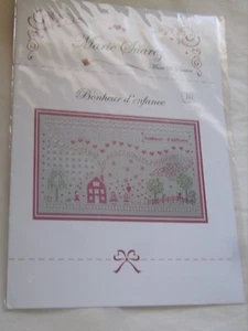 Fiche pour ouvrage de broderie "Bonheur d'enfance" de marque Marie Suarez neuve - Foto 1 di 1