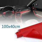 Red Carbon Fiber Vinyl Wrap Sticker Personalize Your Car Tablet's Interior