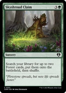 MTG - SKYSHROUD CLAIM - Commander Masters (C) - Picture 1 of 1