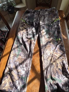 Under Armour Scent Control Real Tree Mens XL Camo Hunting Pants, EUC - Picture 1 of 10