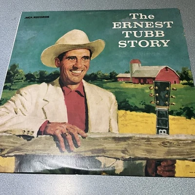THE ERNEST TUBB STORY, LP record 2 LP Vinyl, - Image 1 of 2