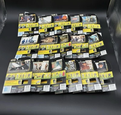 Star Wars POTF 1997–1998 Lot — 16 Loose Figures w/ Freeze Frame Slides - image 1 of 4