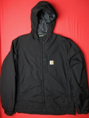 Chaqueta ligera Carhartt Rain Defender negra para hombre M Foto 1 de 4