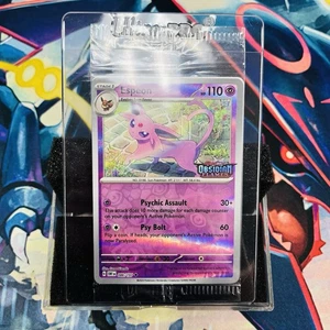 Pokémon Espeon (Best Buy Exclusive) 086/197 Obsidian Flames Stamped Sealed Promo - Picture 1 of 2