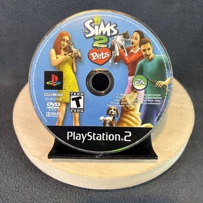 PlayStation 2 - Sims 2 Pets - DISC ONLY - Refurbished, Very Good - Image 1 of 2