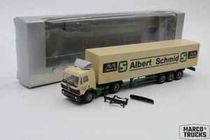 Herpa MB SK 88 box semi-trailer "Albert Schmid Stuttgart Mertz" 1:87 /H22973 - Picture 1 of 1