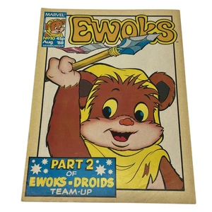 Star Wars Ewoks comic #10 August 1988 number ten Droids Crossover part two - Picture 1 of 3