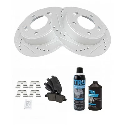 TRQ BKA15508 Brake Kit For Hyundai Elantra GT 2013-2016 Rear 583021RA30 - Изображение 1 из 4