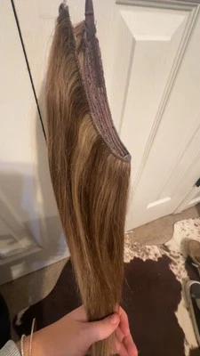 Halo couture extensions, layered 4-27, 16 inch. - Image 1 of 4