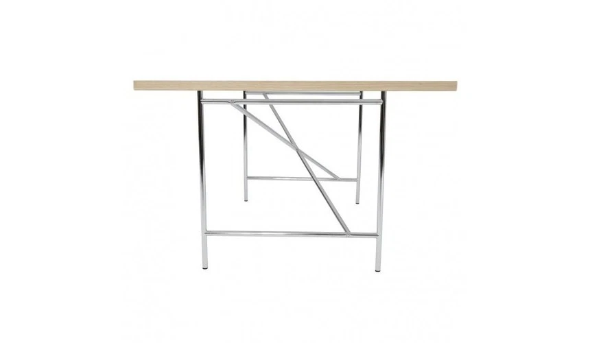 Kinderschreibtisch Eiermann – Tischplatte weiß mit Gestell silber 120 x 70 cm !! - Bild 1 von 1