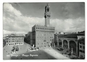 TO FI 05 Firenze Piazza Signoria viaggiata 1957 - Picture 1 of 1