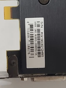 Powercolor AXRX 580 8GB GPU Graphics Card - Picture 1 of 6