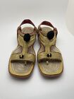 HANDMADE SANDALS INDIAN PAKISTANI CEREMONIAL LEATHER & GOLD EMBROIDERED WEDDING