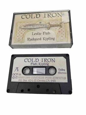 Cold Iron Leslie Fish/Kipling Filk/ Space Folk  Cassette 1986. - Image 1 of 4
